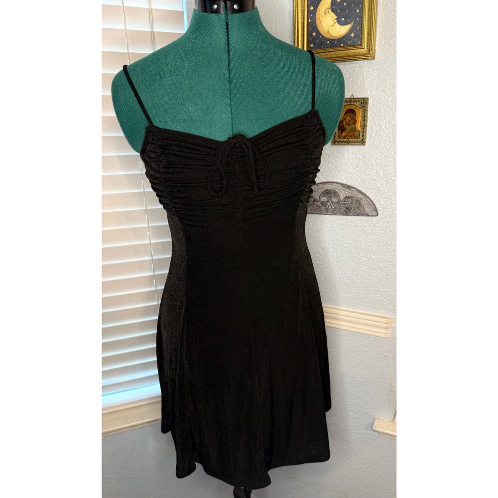 Slinky Black Dress